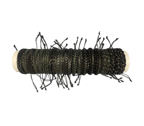 P.MA-2333 CUERO SOLO NEGRO tubo 24 unid.