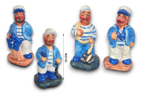 CERAMICA MARINERO 10cm (pack 12 und)