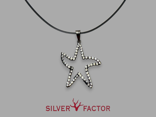 COLGTE.AG.ESTRELLA BORDE TOPOS 40mm