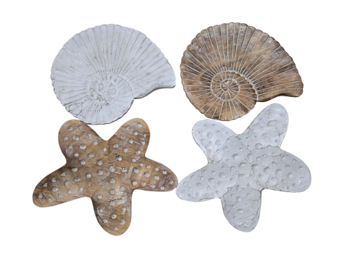 BANDEJA MADERA 25cm  pack 2