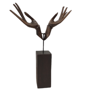 EXPOSITOR DOBLE MANO