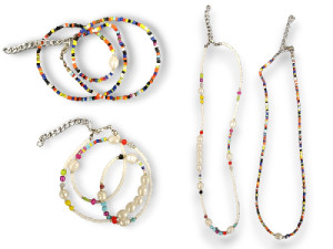 C.MA-23113 BEADS ASSORTED+PERLA pack 12